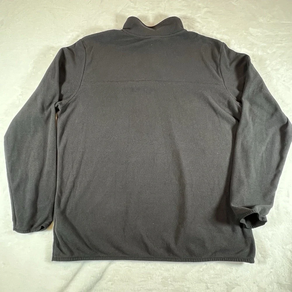 The North Face Pullover Men's Sz XL‎ Black 1/4 Zip Fleece Sweater